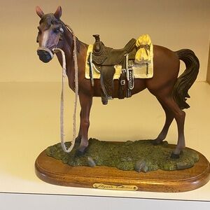 Brown Horse Figurine